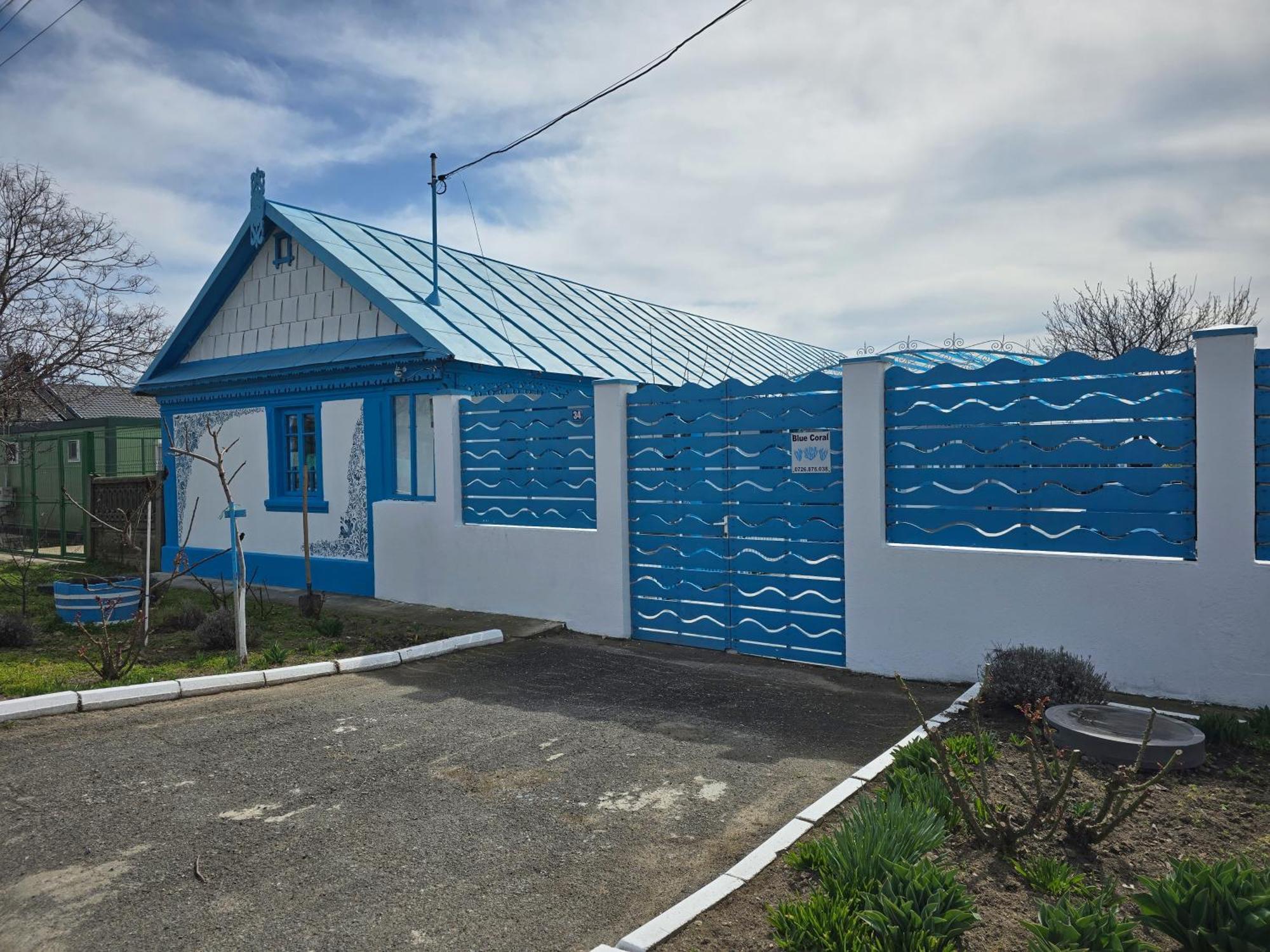 Pensiune Blue Coral Jurilovca Exterior foto